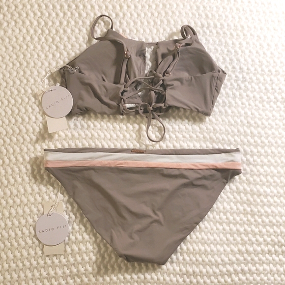 Anthropologie Radio Fiji Sporty Swim Set - Picture 2 of 6